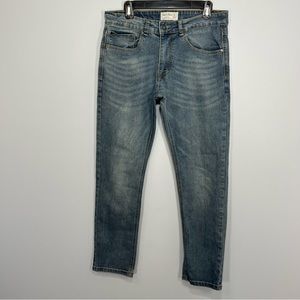 Smith & Mills Denim Jeans Mens 32x30 Blue Stretch Perfect Fit Outdoor Casual